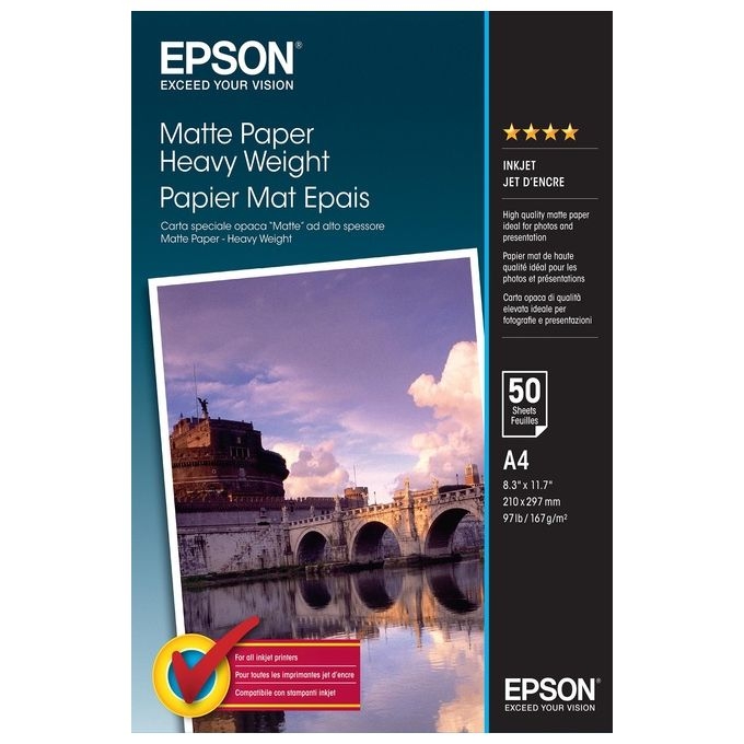Epson Carta Speciale Opaca